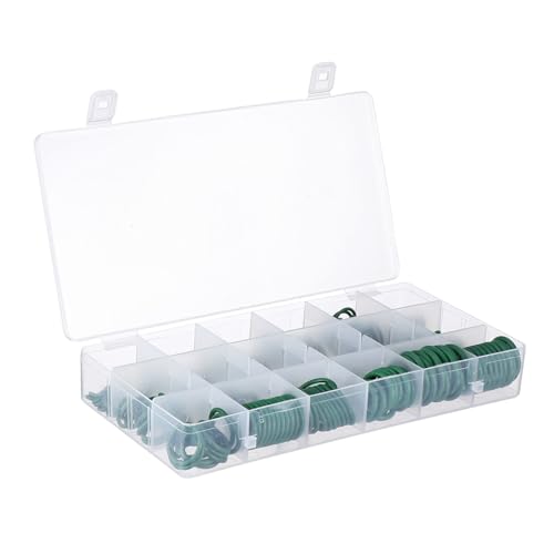 Tofficu 265 Stück Klimaanlagen Dichtungsringe Sanitär Hochdruckreiniger Dichtungsringe Reparaturmaterial Dichtungssatz Dichtungsscheiben Dichtungsring Set Dichtungsdichtung von Tofficu