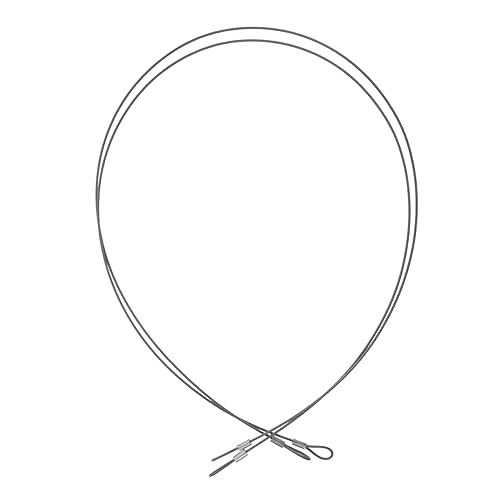 Tofficu 2Stücke Braided Steel Safety Cable Diameter And Strong Flexibility For Luggage Locking And Hanging Needs von Tofficu