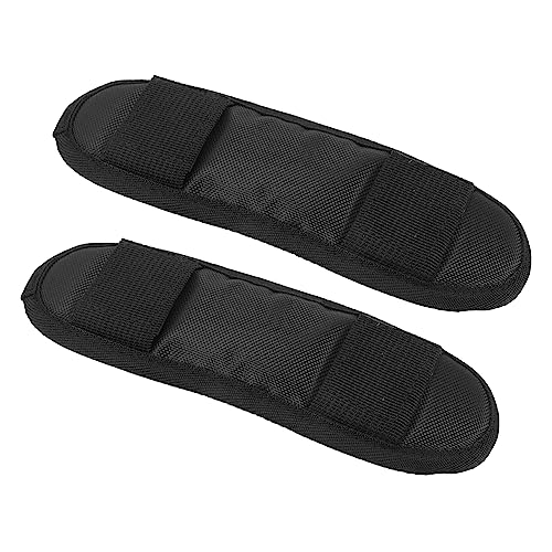 Tofficu 2Stücke Gitarrengurt Schulterpolster Abnehmbare Gepolsterte Schulterkissen für Rucksack Gitarren Laptop Kamerataschen Komfortable Entlastung für Schulter von Tofficu