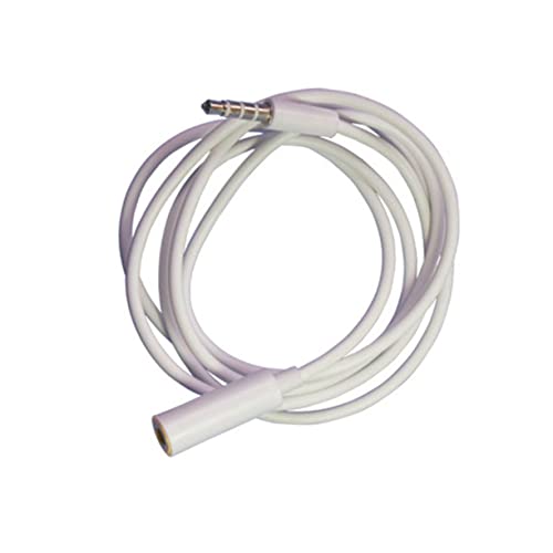Tofficu 2Stücke Kopfhörer Splitter Adapter Audio Adapter Für Tablet Smartphone Klinkenstecker Verlängerung Einfach Zu Verwenden Für Audioübertragung Weiß von Tofficu