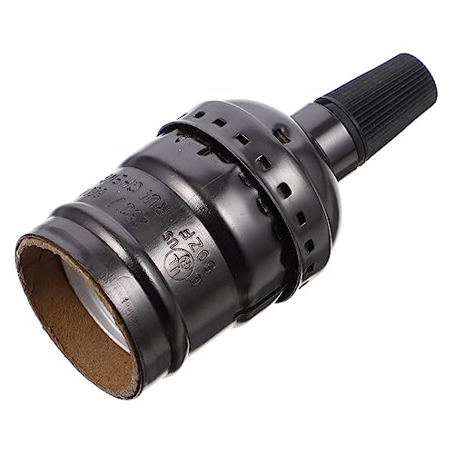 Tofficu 2Stücke Schraublampenfassung Aluminium Wandleuchte Basishalter Retro Lampenhalter Zubehör Für Deckenleuchten Für DIY Beleuchtungssysteme von Tofficu