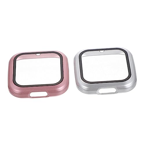 Tofficu 2Stücke Schutzhülle mit Hart PC Gehärtetem Displayschutz für Kratzfest Roségold Schützt vor Kollisionen Tofficu 2Stücke Schutzhülle mit Hart PC Gehärtetem Displayschutz für Kratzfest Roségold Schützt vor Kollisionen von Tofficu