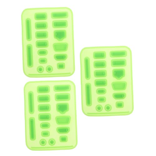 Tofficu 3 Sets 16 Stück Notebook Staubschutzstecker Laptop Staubschutzstecker Für Buchsen Von Mobiltelefonen Telefon Staubschutzstecker Ladeanschluss Schutzkappe USB C von Tofficu