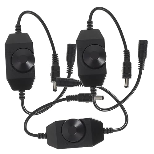 Tofficu 3Stücke LED Dimmer Schalter Für Einfarbige LED Lichter Drehdimmer Für LED Streifen Dimmerschalter Für Flexible Beleuchtung Einfache Installation Und Anwendung Tofficu 3Stücke LED Dimmer Schalter Für Einfarbige LED Lichter Drehdimmer Für LED Streifen Dimmerschalter Für Flexible Beleuchtung Einfache Installation Und Anwendung von Tofficu