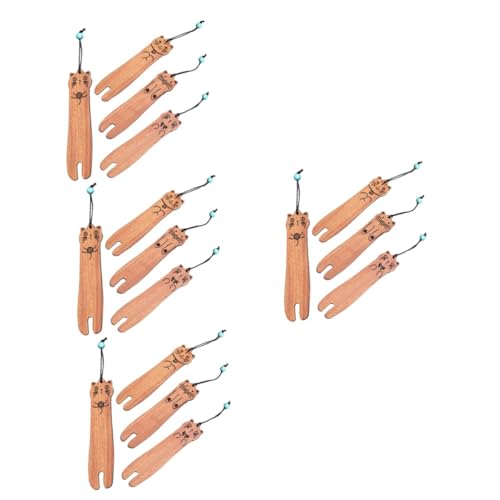 Tofficu 4 Sätze Hölzernes Lesezeichen Bookmarks Book Marks Holz Lesezeichen Set Wohnzimmer Lesezeichen Page Marker Für Markieren Lesezeichen Aus Holz Lesezeichen Lesen 4 Stück * 4 von Tofficu