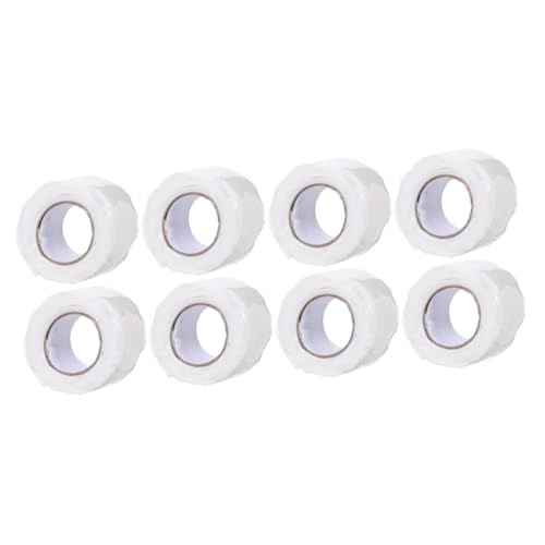 Tofficu 4 Sätze Wasserdichtes Klebeband Vinyl Wand Klebeband Selbstklebend Reparatur Dünn Versiegelung Fenster Holzbearbeitung Zerbrechlich Weiß Klebrig Installation Pvc 2 Rollen * 4 von Tofficu