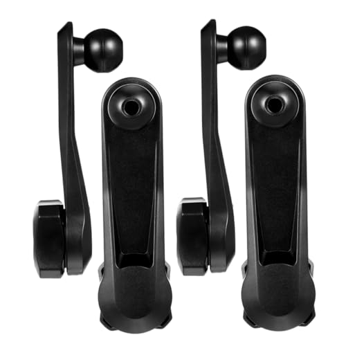 Tofficu 4 Stück Halterung Für Autotelefon Stange Telefonhalterungsverlängerung Telefonhalter Mit Drehbarem Arm Verlängerung Der Autotelefonhalterung Ersatz Drehen Pole Grad Black Plastik von Tofficu