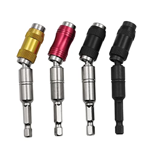 Tofficu 4Stücke Magnetischer Pivot Bohrerhalter Schwenkbar Und Schnell Wechselbar Für Akkuschrauber Und Bohrmaschinen Und Vielseitig Einsetzbar Tofficu 4Stücke Magnetischer Pivot Bohrerhalter Schwenkbar Und Schnell Wechselbar Für Akkuschrauber Und Bohrmaschinen Und Vielseitig Einsetzbar von Tofficu