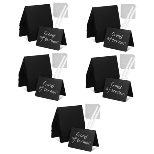 Tofficu 5 Sätze Memoboard-schild Message Board -zeichen Tafel Mit Küchennotizen Mini-etikettenclip Mini Mit Ständer Schwarze Tafeletiketten Tabletop-nachrichtentafel Plastik 20 Stück * 5 Tofficu 5 Sätze Memoboard-schild Message Board -zeichen Tafel Mit Küchennotizen Mini-etikettenclip Mini Mit Ständer Schwarze Tafeletiketten Tabletop-nachrichtentafel Plastik 20 Stück * 5 von Tofficu