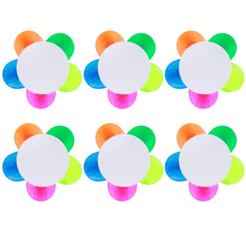 Tofficu 6 Stück Blütenblatt-Textmarker, 5 Farben, Fluoreszierende Stifte Für Schule Und Büro, Markierstifte Set, Kreatives Design Für Kinder Und Studenten Tofficu 6 Stück Blütenblatt-Textmarker, 5 Farben, Fluoreszierende Stifte Für Schule Und Büro, Markierstifte Set, Kreatives Design Für Kinder Und Studenten von Tofficu