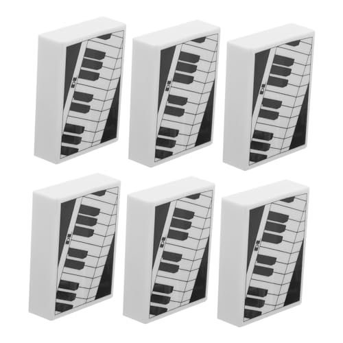 Tofficu 6 Stück Klavier-Radiergummi Radiergummis Kindergäuer kleine Klavierradierer Mini-Radierer Entwurfsversorgung Belohnungen im Klassenzimmer Schulbriefpapier Tofficu 6 Stück Klavier-Radiergummi Radiergummis Kindergäuer kleine Klavierradierer Mini-Radierer Entwurfsversorgung Belohnungen im Klassenzimmer Schulbriefpapier von Tofficu