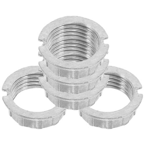Tofficu 6 Stück Lichtaustritt Glühbirnen -Outlet -Adapter Glühbirne Verlängerung Lichtsteckdose auf Steckeradapter Adapter für Glühbirnenstecker Zinklegierung Silver von Tofficu