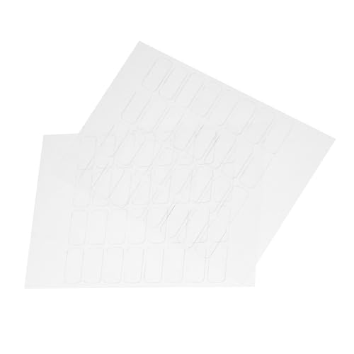 Tofficu 64 Stück Hakenstarker Kleber Handwerk einseitig Punkte mit Ballonband doppelseitig klebrig Klebeband zum Aufhängen an der Wand doppelseitige Klebstreifen Acryl mit hoher Viskose von Tofficu