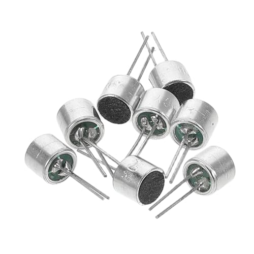 Tofficu 8 Stück 6050 Poliges Mikrofon Kondensatormikrofon Miniaturmikrofon Elegkmyc Zylindrischer Tonabnehmer Für CCTV Elektronisches Mikrofon PCB Keramikmikrofon Silbernes Tofficu 8 Stück 6050 Poliges Mikrofon Kondensatormikrofon Miniaturmikrofon Elegkmyc Zylindrischer Tonabnehmer Für CCTV Elektronisches Mikrofon PCB Keramikmikrofon Silbernes von Tofficu