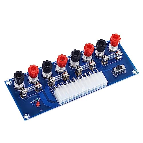 Tofficu ATX Stromversorgungsadapter Pin Für Desktop PC Verbindungslösung Für ATX Anschlüsse Effizientes Ausgangsmodul Mit Schutzsicherung Stabilen Terminals Tofficu ATX Stromversorgungsadapter Pin Für Desktop PC Verbindungslösung Für ATX Anschlüsse Effizientes Ausgangsmodul Mit Schutzsicherung Stabilen Terminals von Tofficu