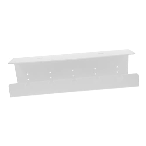 Tofficu Aufbewahrungsbox Kabelbinder Ständer Besteck Monitor Utensilien Transparent Kopfhörer Wickelwickler USB Kabel Organizer Halter Regal Unter Dem Schreibtisch von Tofficu
