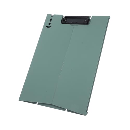 Tofficu Board-ordner Lagerung Falten Datei Planke Clip Faltbrett Bindemittel Zwischenablage Büro-klemmbrett Büro-memo-board Büroklammer Tafel Multifunktionsplatine Pp Dark Green von Tofficu