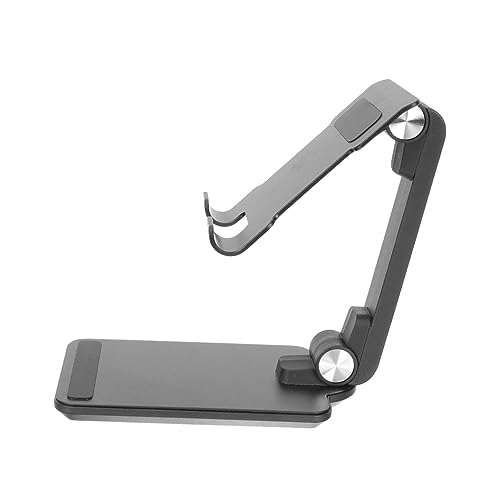 Tofficu Faltbarer Mobiltelefon Tablet Halter Für Schreibtisch Universeller Smartphone Tablet Stabiler Stützrahmen Für Home Office Streaming von Tofficu