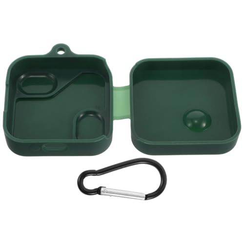 Tofficu Kopfhörer Fall Etui für Ohrstöpsel Schlüssel Kopfhörer drahtlos schützend Tragen Tipps Ohrhöreretui für die Schule Pro-Kopfhörerhülle Ohrenabdeckungen Metall Green Tofficu Kopfhörer Fall Etui für Ohrstöpsel Schlüssel Kopfhörer drahtlos schützend Tragen Tipps Ohrhöreretui für die Schule Pro-Kopfhörerhülle Ohrenabdeckungen Metall Green von Tofficu