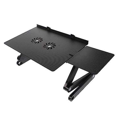Tofficu Laptop-Schreibtisch Stand Laptoptisch fürs Bett Kühlung einstellbar Halter Laptop kühlen zusammenklappbarer Computerständer Laptopständer Aluminiumlegierung Black Tofficu Laptop-Schreibtisch Stand Laptoptisch fürs Bett Kühlung einstellbar Halter Laptop kühlen zusammenklappbarer Computerständer Laptopständer Aluminiumlegierung Black von Tofficu