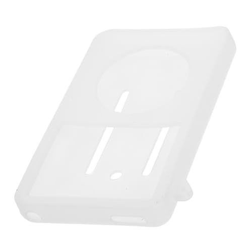 Tofficu Musik-Player-Schutz Audio-Player-Hülle Hüllen für Audio-Player Abdeckung für Musik-Player MP3-Player-Abdeckung Silikonabdeckung MP3-Player-Schutz Kieselgel Weiß von Tofficu