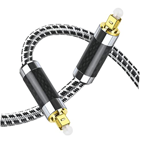 Tofficu Optisches Audiokabel Audiokabel Kabel für Heimkino Monitorverstärker Dvd Player Hochwertige Signalübertragung Vergoldete Anschlüsse Tofficu Optisches Audiokabel Audiokabel Kabel für Heimkino Monitorverstärker Dvd Player Hochwertige Signalübertragung Vergoldete Anschlüsse von Tofficu