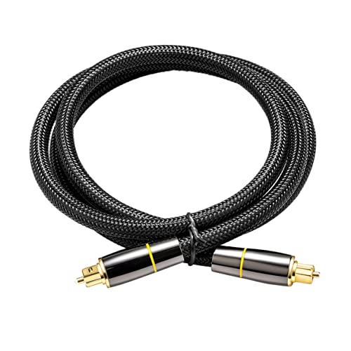 Tofficu Optisches Audiokabel Audiokabel mit Vergoldeten Steckern Verlustfreier Signalübertragung für Heimkino Tv Soundbar Mehr für Digitale Audioverbindungen Tofficu Optisches Audiokabel Audiokabel mit Vergoldeten Steckern Verlustfreier Signalübertragung für Heimkino Tv Soundbar Mehr für Digitale Audioverbindungen von Tofficu