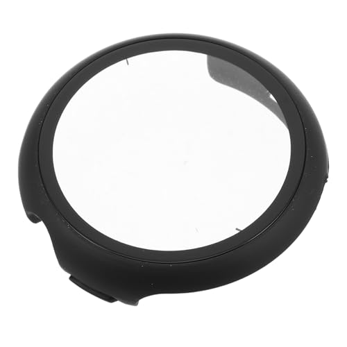 Tofficu Pc Uhrengehäuse smartwatch zubehör Beobachten Sie Cover Smart Watch Case Smartwatch-Schale Schutzhülle ansehen Zifferblattschutz Smartwatch-Abdeckung gehärtetes Glas Black von Tofficu