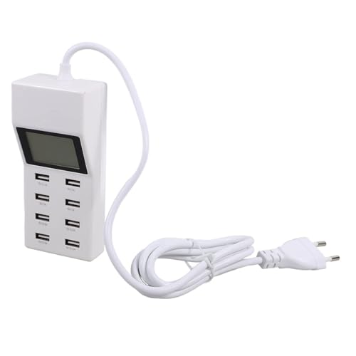 Tofficu Port USB Ladegerät mit LCD Display Intelligente Ic Technologie Sichere Überlastschutz Funktion für Zuhause Büro Reisen Kompatibel mit Smartphones Tablets Tofficu Port USB Ladegerät mit LCD Display Intelligente Ic Technologie Sichere Überlastschutz Funktion für Zuhause Büro Reisen Kompatibel mit Smartphones Tablets von Tofficu