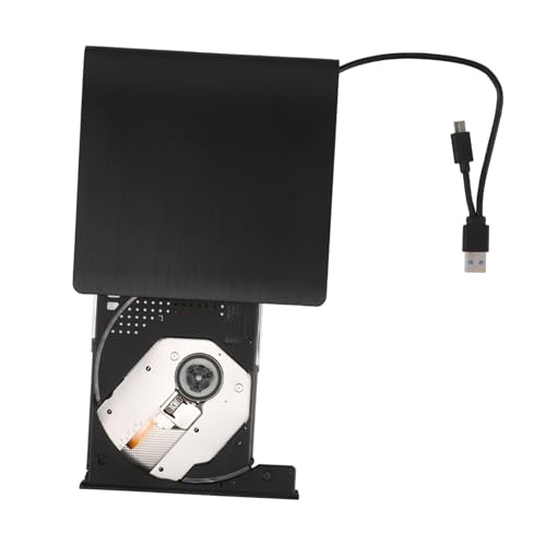 Tofficu Rekorder mit optischem Laufwerk Externes CD-Laufwerk für Laptop tragbarer CD-Player DVD-Player für Laptop DVD Brenner cd-Player CD Laufwerk Plastik Black Tofficu Rekorder mit optischem Laufwerk Externes CD-Laufwerk für Laptop tragbarer CD-Player DVD-Player für Laptop DVD Brenner cd-Player CD Laufwerk Plastik Black von Tofficu