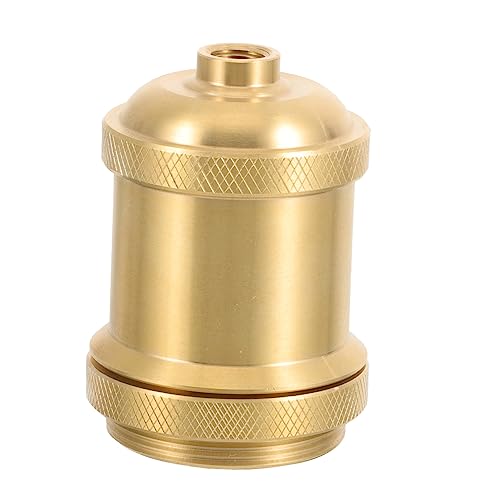 Tofficu Retro Lampenfassung Reinem Langlebiger Lampenhalter für Pendelleuchten für Glühbirnen für Esszimmer und Wohnzimmer Metalltischbasis von Tofficu