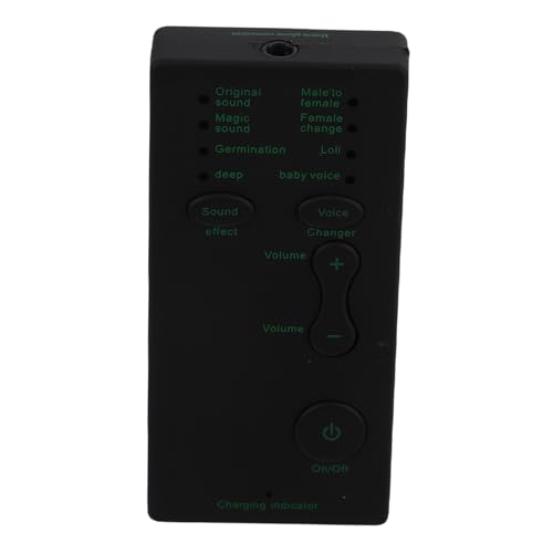 Tofficu Soundkarten -sprachwandler Mini-sprachwechsler Sprachmodifikator Stimmverzerrer Werkzeug Zum Ändern Der Stimme Externer Sprachwechsler Tonwechsler Mini-soundwechsler Plastik Black von Tofficu