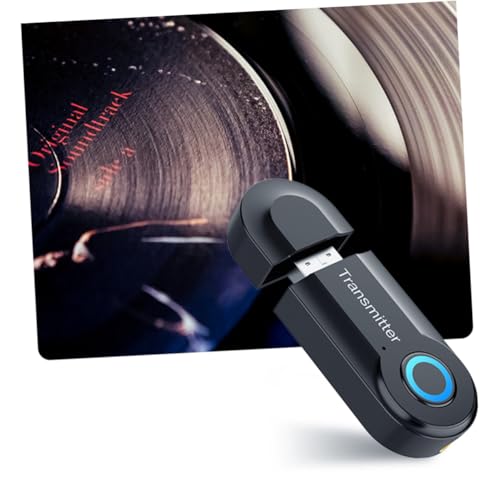 Tofficu USB Audiosender Klinkenadapter Für Tv Computer Drahtloser Stereo Adapter Mit Hochwertigem Design Für Kopfhörer Lautsprecher von Tofficu
