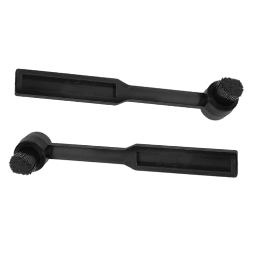Tofficu Vinyl-Reinigungsbürste Bürste zum Entfernen von Vinylstaub Reinigungsbürste aufnehmen Vinyl-Player Stift Pflege Reiniger für espressomaschinen Rekordpinsel pp Black von Tofficu