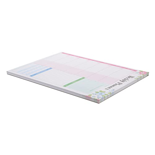 Tofficu Wochenplaner Pads notizbuch auflisten Notizpolster Dinge zu tun Pad Notizblock-Planer büro zubehör Multifunktions-Notizblock Notizblöcke für den Haushalt Notizzubehör Papier von Tofficu