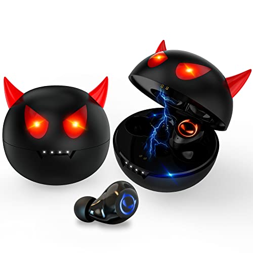 Togetface Kabellose Bluetooth-Kopfhörer, IPX5 wasserdichte kabellose Ohrhörer Touch Eingebautes Mikrofon Noise Cancelling-Kopfhörer, Bluetooth 5.1-Ohrhörer 36 Stunden Wiedergabe für Sport von Togetface