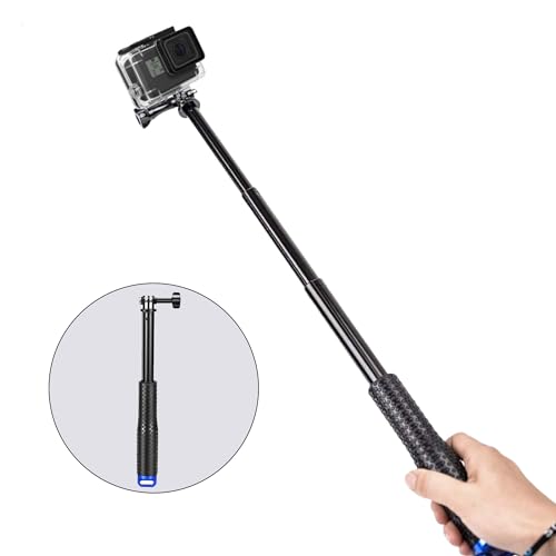 TogtherKings 7-19 Zoll wasserdichter Selfie-Stick, Action-Kamera-Selfie-Stick, Selfie-Stick aus hochwertigem Material, geeignet für DJI Osmo Action, Insta360 Ace/Ace Pro/ONE RS, SJ4000 /SJ5000 TogtherKings 7-19 Zoll wasserdichter Selfie-Stick, Action-Kamera-Selfie-Stick, Selfie-Stick aus hochwertigem Material, geeignet für DJI Osmo Action, Insta360 Ace/Ace Pro/ONE RS, SJ4000 /SJ5000 von TogtherKings