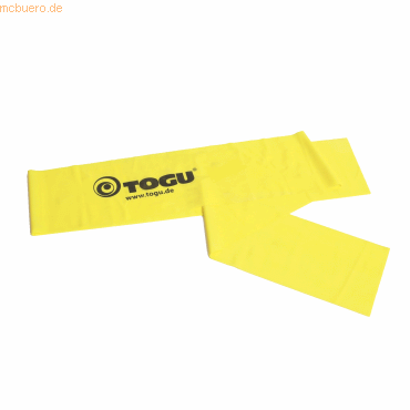 Togu Theragymband Fitnessband 650023 gelb leicht 120cm Togu Theragymband Fitnessband 650023 gelb leicht 120cm von Togu