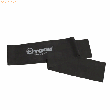 Togu Theragymband Fitnessband 650025 schwarz extra stark 120cm Togu Theragymband Fitnessband 650025 schwarz extra stark 120cm von Togu