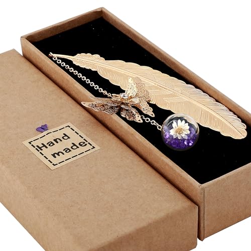 Toirxarn Metallisches Feder-Lesezeichen – Originelles & Persönliches Geschenk für Frauen & Mamas – Ideal zum Muttertag, Lehrer-Dank oder für Leseratten Toirxarn Metallisches Feder-Lesezeichen – Originelles & Persönliches Geschenk für Frauen & Mamas – Ideal zum Muttertag, Lehrer-Dank oder für Leseratten von Toirxarn