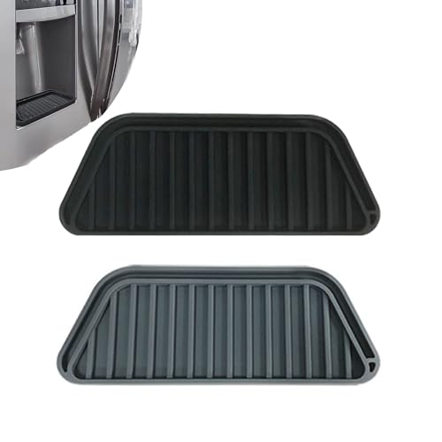Silikon Tropffänger,Mini Kühlschrank Tropfschale,Tropfkissen aus Silikon,Zuschneidbare Silikon Tropfmatte,Wiederverwendbare Abtropfschale,Kühlschrank Wasserfänger,Silikon Wassersammler 2 Pcs Tokaneit Silikon Tropffänger,Mini Kühlschrank Tropfschale,Tropfkissen aus Silikon,Zuschneidbare Silikon Tropfmatte,Wiederverwendbare Abtropfschale,Kühlschrank Wasserfänger,Silikon Wassersammler 2 Pcs Tokaneit von Tokaneit