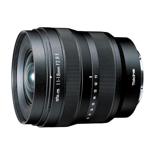 Tokina Wide Zoom Lens ATX-m 11-18mm F2.8 E-Mount, APS-C Format, Black von Tokina