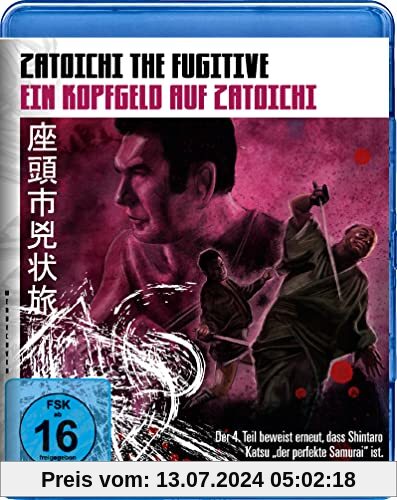 Zatoichi the Fugitive - Ein Kopfgeld auf Zatoichi (Blu-ray) von Tokuzo Tanaka