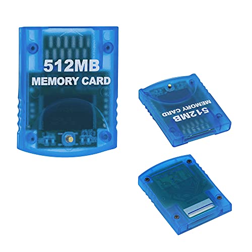 Tolesum 512MB (8192 Blöcke) Wii Memory Card, Hochgeschwindigkeits Speicherkarte Kompatibel für Wii Game Cube NGC GC Konsole von Tolesum