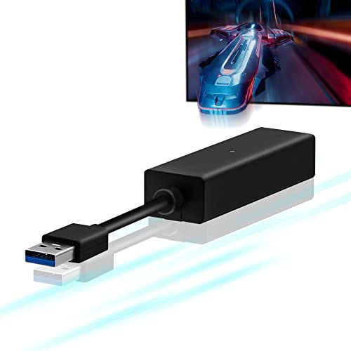 Tolesum VR Kamera Adapter für PS5/PS5 Pro/PS5 Slim PSVR, PS VR Konverter Kabel Kompatibel mit PS5 Konsole, USB 3.0 PS4 Kamera für PS5 Konsole VR Spiele Zubehör von Tolesum