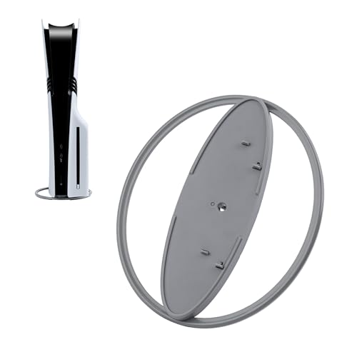 Tolesum Vertikaler Standfuß für PS5 / PS5 Pro / PS5 Slim,Vertikaler Ständer für PS5 Konsole, rutschfeste Basis Halterung für Playstation 5 pro Zubehör-Grau Tolesum Vertikaler Standfuß für PS5 / PS5 Pro / PS5 Slim,Vertikaler Ständer für PS5 Konsole, rutschfeste Basis Halterung für Playstation 5 pro Zubehör-Grau von Tolesum