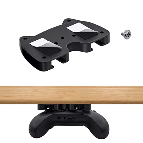 Tolesum Xbox Controller Untertisch Holder Halterung für Xbox ONE, Xbox Series X & S, Xbox 360, Game Controller Under Desk Mount Horizontaler Ständer Tisch Halter für Tisch Aufbewahrung mit Klebeband von Tolesum