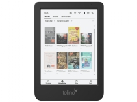 Tolino shine colour, 15,2 cm (6), E ink carta, 1072 x 1448 pixel, CBR, CBZ, EPUB, MOBI, PDF, TXT, JPEG, PNG, 16 GB von Tolino
