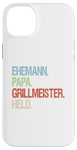 Ehemann Papa Grillmeister Held Vatertag Vintage Griller Hülle für iPhone 14 Plus Ehemann Papa Grillmeister Held Vatertag Vintage Griller Hülle für iPhone 14 Plus von Toller Vater Grill Spruch Für Familienvater