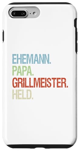 Ehemann Papa Grillmeister Held Vatertag Vintage Griller Hülle für iPhone 7 Plus/8 Plus Ehemann Papa Grillmeister Held Vatertag Vintage Griller Hülle für iPhone 7 Plus/8 Plus von Toller Vater Grill Spruch Für Familienvater